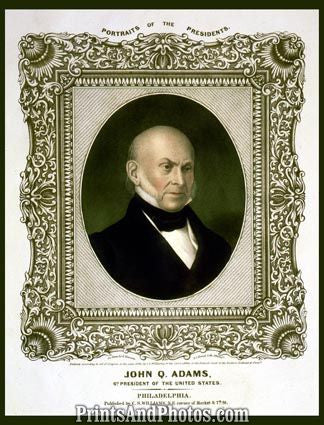 John Q Adams 6th President  4639