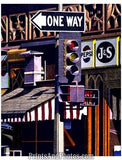 One Way City Illustration  4668
