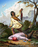 Death Cry Native American Scalping  4688