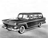 1955 Ford Ctry Squire Wagon  4736 - Prints and Photos