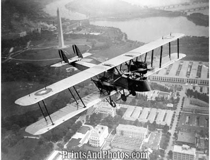 Aerial  Early Bomber Over DC 4753