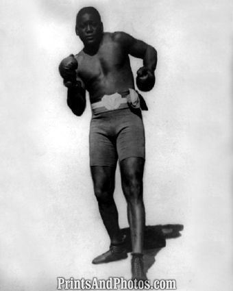 Boxing Champ JACK JOHNSON  4861