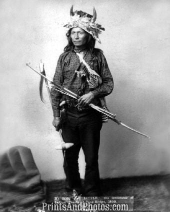 Indian Revolt at Pine Ridge  4876