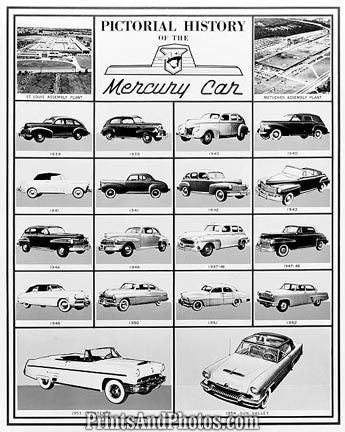 Pictorial History of Mercury Car 4933