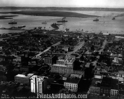 San Diego California Harbor 50s  4938