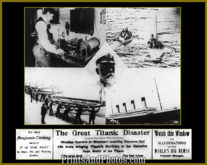 News  The Titanic Disaster 4981