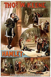 Hamlet Vintage Stage Play Ad  4991