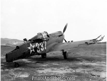 Wrecked P40 Plane Bellows Field  5010