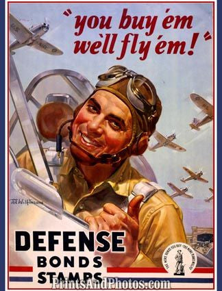 WWII Buy & Fly Defense Bond  5012