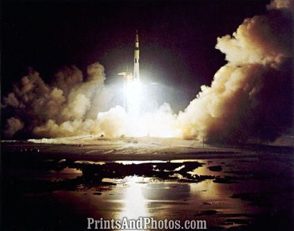 Apollo 17 Night Launch  5014