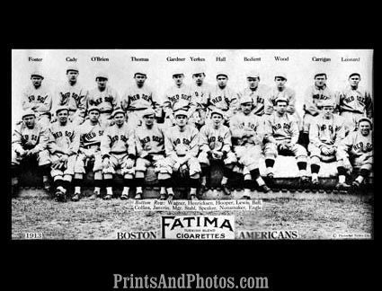 Boston Red Sox 1913  5018