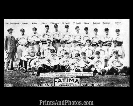 Cleveland Indians 1913 Team  5026