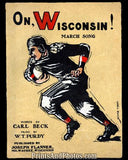 Football Oh Wisconsin! Print 5042