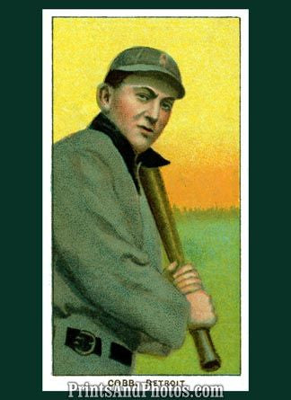 Tigers Ty Cobb Batting  5091