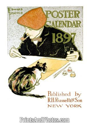 Edward Penfield  Calendar 1897 5128