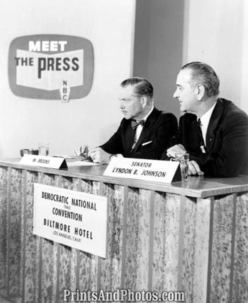 Lyndon Johnson Meet the Press  5144
