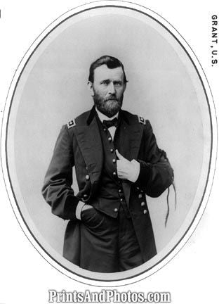 Civil War Ulysses S. Grant Cameo  5170