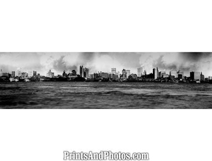 1902 New York City Skyline  5191 - Prints and Photos