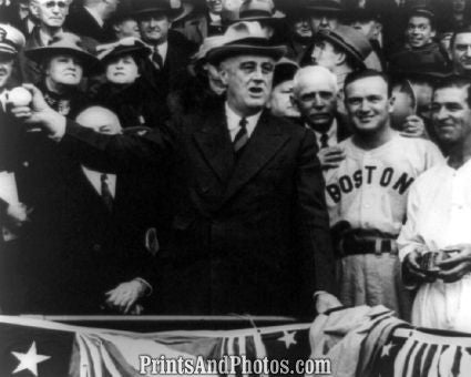 President FDR Baseball  5273