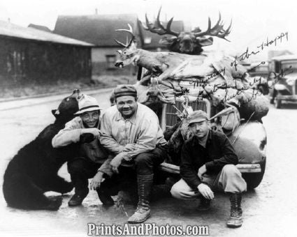 Babe Ruth Great Hunting  5377