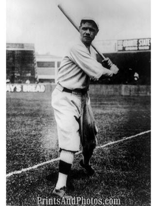 Babe Ruth Early Batting Pose  5379