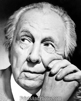 Architect Frank Lloyd Wright  5483