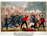 Massachusetts Volunteers Fighting Print 5593