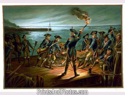 US Army Retreat Long Island Print 5723