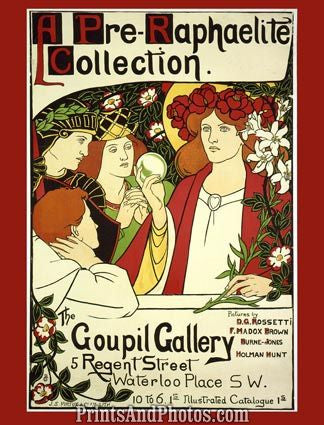 Pre-Raphaelite Collection Print 5945