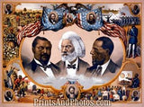 Heroes of the Colored Race Print 5983