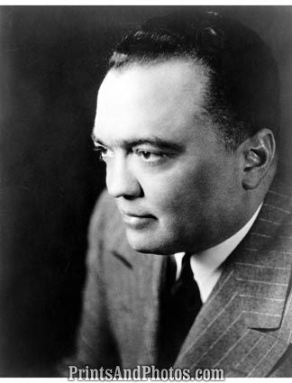 J Edgar Hoover FBI  6123