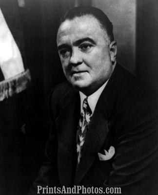 J Edgar Hoover FBI  6124