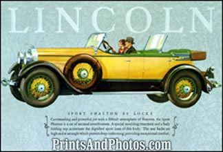 Lincoln Sport Phaeton  6140