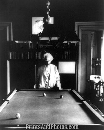 Mark Twain Pool Table  6152