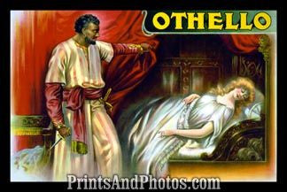 Shakespeare Othello Stage Print 6190