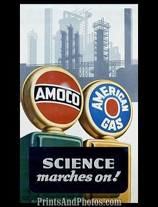 Early Amoco Gas Ad  6230