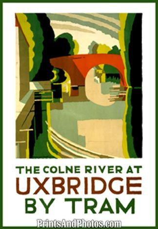 Colne River Uxbridge Tram  6255