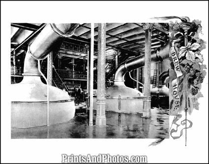 Inside Schlitz Brewery Print 6309