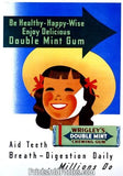 Wrigleys Double Mint Gum Ad 6328