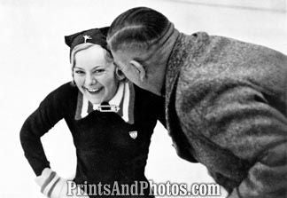 Olympic Skater Sonja Henie  6441