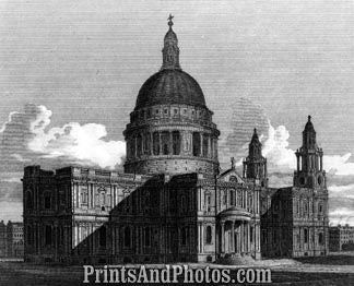 St. Pauls Cathedral London Print 6477
