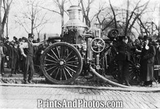 Fire Engine Early 1900  6490