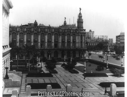 Havana Cuba Plaza 1920  6497