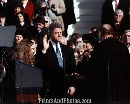 Bill Clinton takes Oath  6667