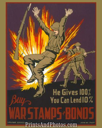 Buy War Stamps & Bonds  6669