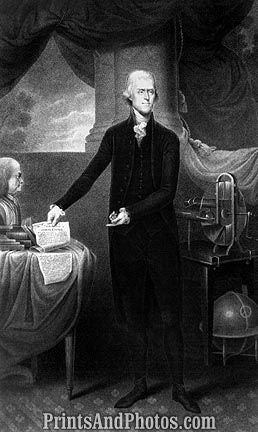 Thomas Jefferson 1801 Print 6773