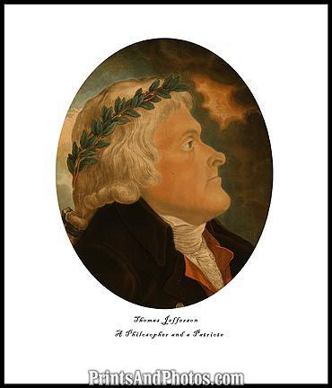 Thomas Jefferson Patriot Print 6775