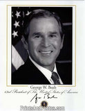 George W Bush Signature Portrait 6778