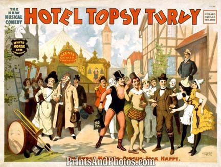 Hotel Topsy Turvy Vaudeville  6906