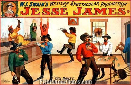 Swains Jesse James Western Stage  6914